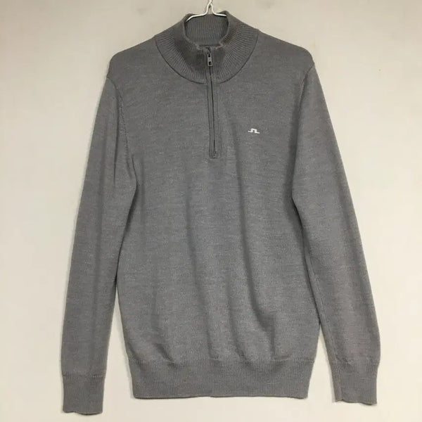 [BUNJANG] J.LINDEBERG Men's Half-Zip Knit Sweater Size S / 제이린드버그 남성 반집업 니트 S