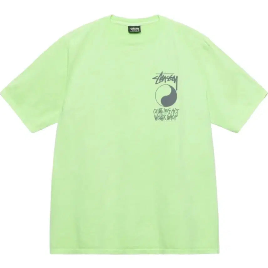 [BUNJANG] Stussy Ourlegacy Pigment Dyed Short Sleeve T-Shirt / 9만원대) 스투시 아워레가시 프레임 피그먼트 다이드 반팔티셔츠
