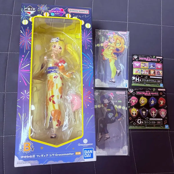 [BUNJANG] Bocchi the Rock! Ichiban Kuji B Prize Nijika Figure + 4 Goods Bundle Set (Sealed) / 미개봉)봇치더락 제일복권 B상 니지카 피규어+굿즈4종 일괄판매