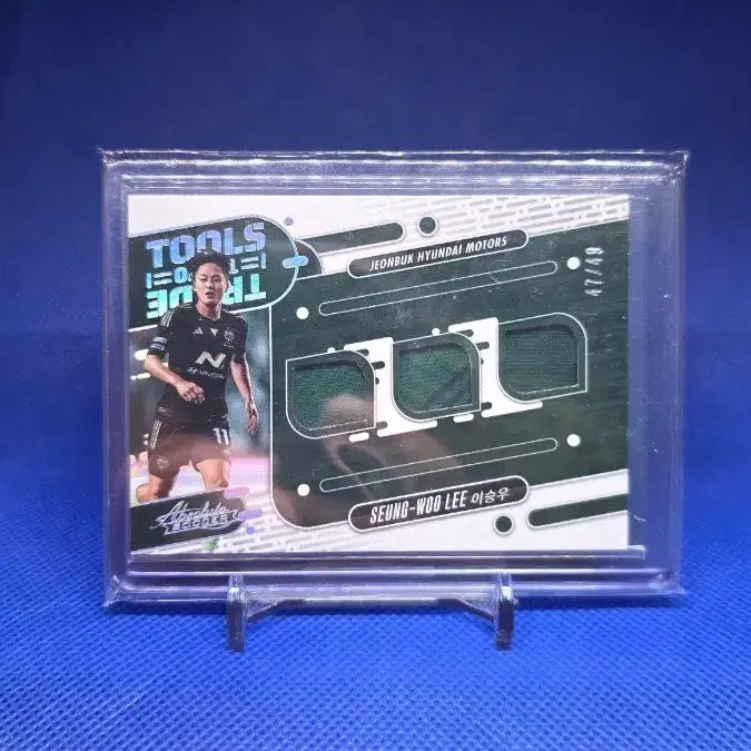 [BUNJANG] Jeonbuk Hyundai Lee Seung-woo 25 K League Absolute Triple Jersey (Limited Edition) / 25 k리그 앱솔루트 전북현대 이승우 트리플 져지 49한정