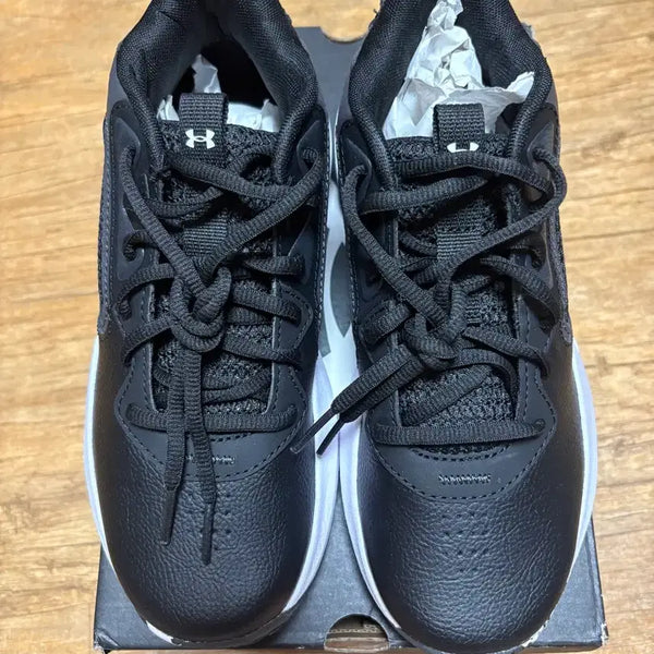 [BUNJANG] Under Armour UA GS Lockdown 6 Kids' Basketball Shoes - Black, 230 / (새상품)언더아머 GS Lockdown 6 블랙 230