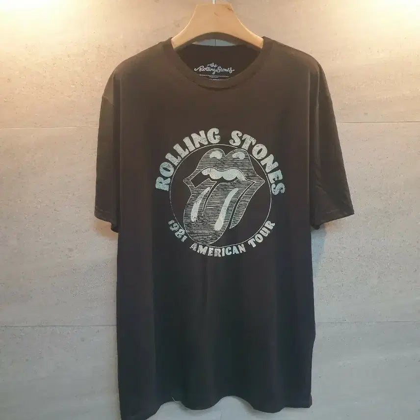 [BUNJANG] Rolling Stones 1981 American Tour T-Shirt / 롤링스톤즈. 1981 아메리칸. 투어 반팔티.