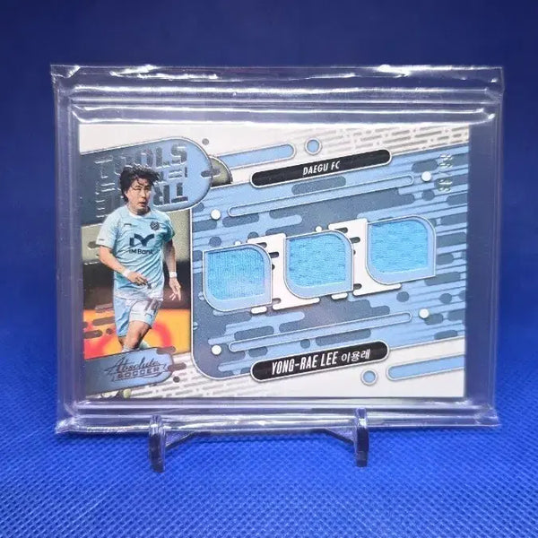 [BUNJANG] Daegu FC Lee Yong-rae Triple Jersey Card 2025 K-League Absolute Limited Edition (99 pcs) / 25 k리그 앱솔루트 대구FC 이용래 트리플 져지 99한정