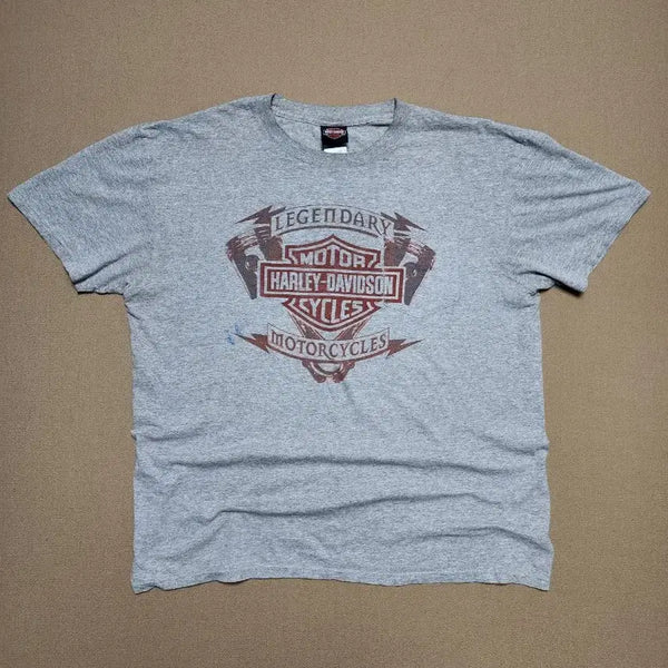 [BUNJANG] Harley-Davidson 2012 Valley Forge Pennsylvania Bar & Shield Skull Logo T-Shirt / 할리데이비슨 2012 Valley Forge Pennsylvania티셔츠