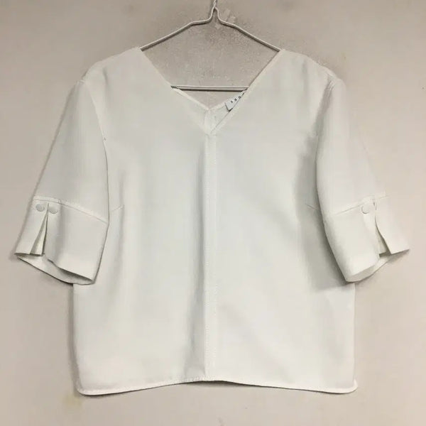 [BUNJANG] Sandro V-Neck Blouse / SANDRO 산드로 브이넥 블라우스 1