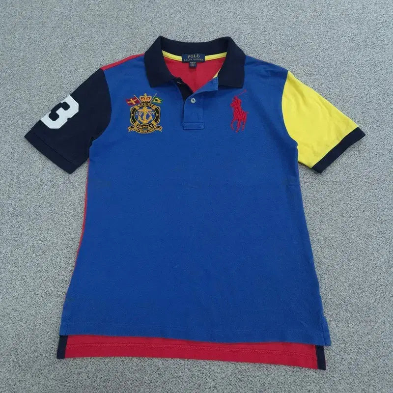 [BUNJANG] Polo Kids Short Sleeve Polo Shirt M (10-12) / M (10-12) 폴로 반팔 카라티 키즈 | 0713B24