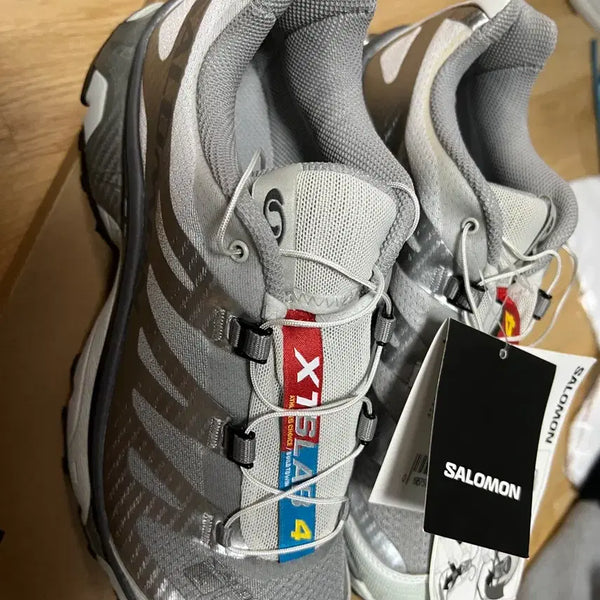 [BUNJANG] Salomon XT-4 ADV "Sharkskin Dune Blue" Sneakers / 살로몬 XT-4 샤크스킨 던 블루 270