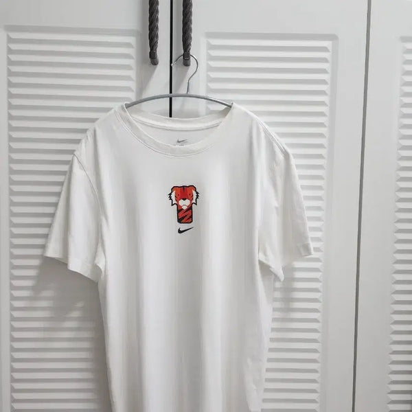 [BUNJANG] Nike Tiger Woods T-Shirt White L / 나이키 타이거 우즈 반팔티 화이트 L