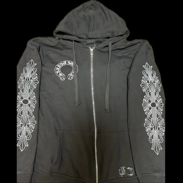 [BUNJANG] Chrome Hearts Zip-Up Hoodie / 크롬하츠 후드집업