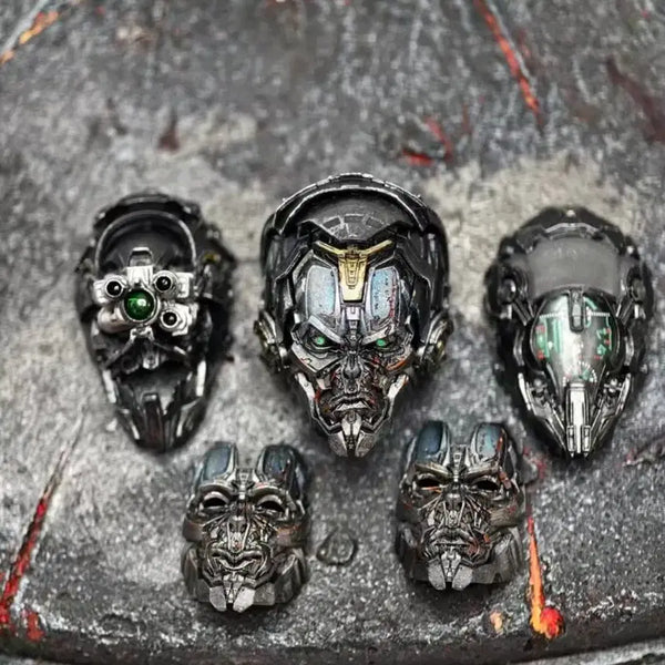 [BUNJANG] ThreeZero DLX Lockdown Custom Head Transformer / 쓰리제로 dlx 락다운 커스텀 헤드 트랜스포머