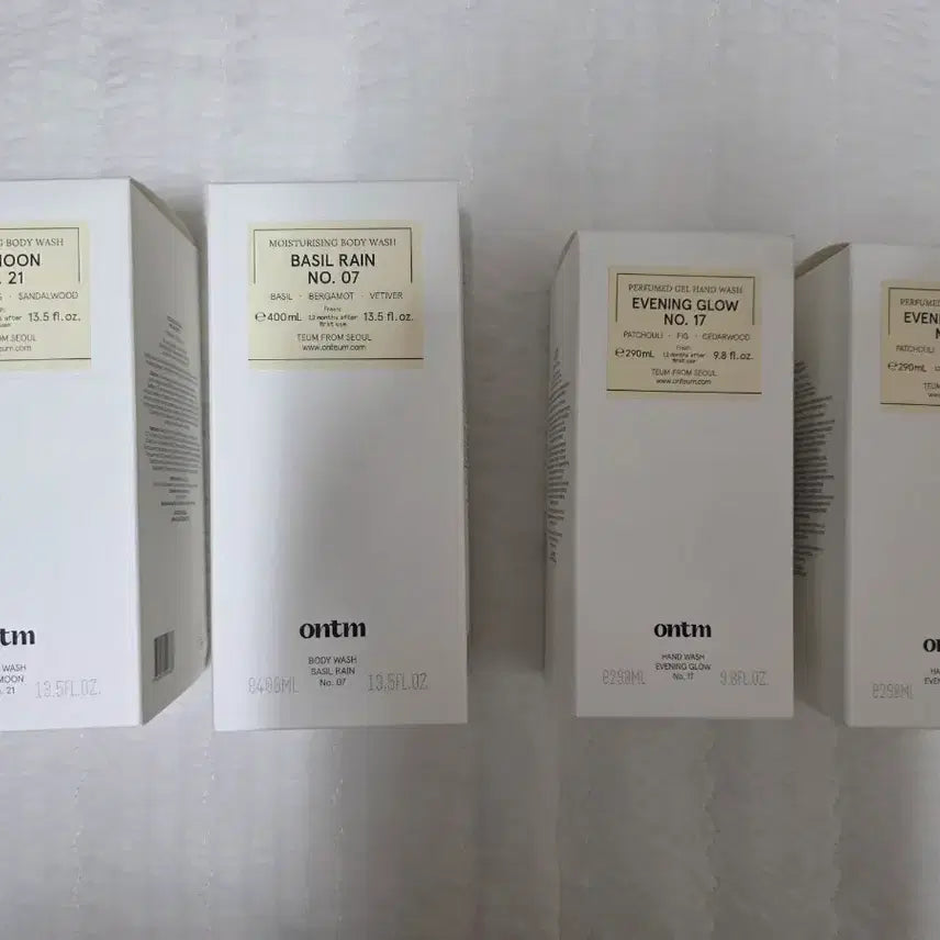 [BUNJANG] Ontem Body Wash & Hand Wash Set / 온틈 바디워시 핸드워시