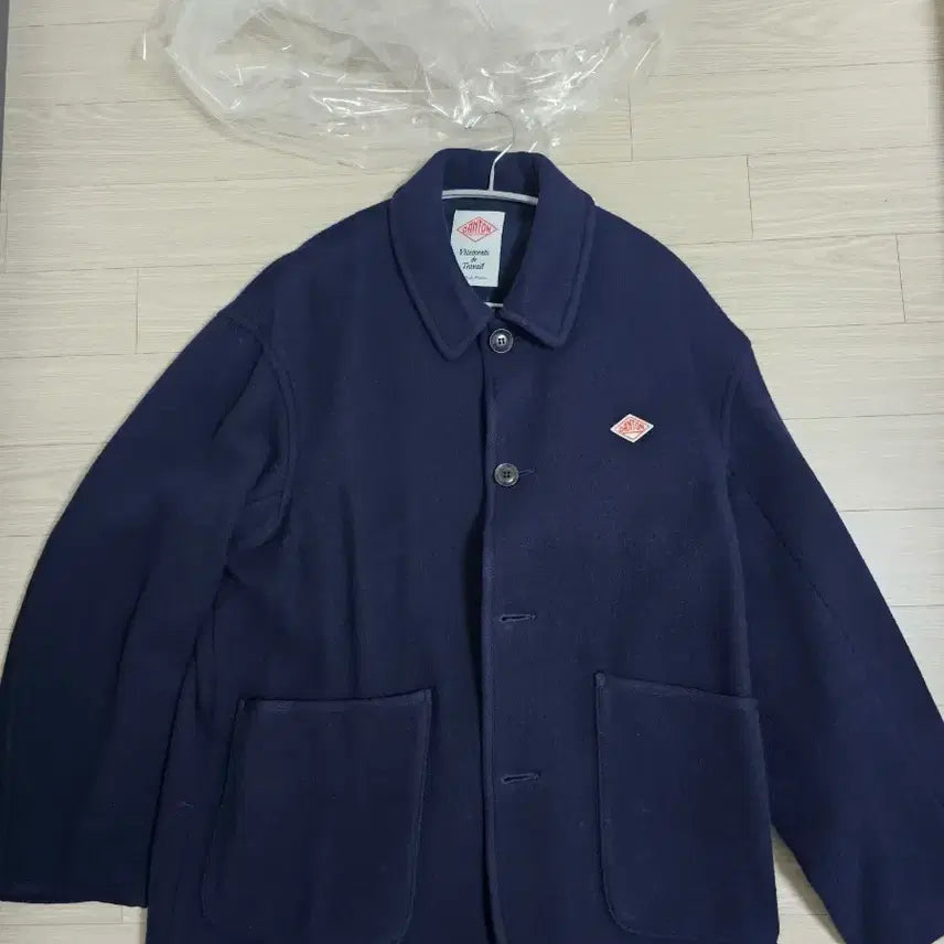 [BUNJANG] DANTON Wool Jacket Navy Size 44 / 단톤 울 자켓 네이비 44