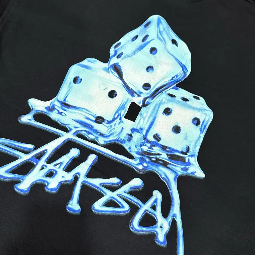 [BUNJANG] Stussy Melted T-Shirt Black XL / 스투시 멜티드 티셔츠 블랙 XL 새상품급