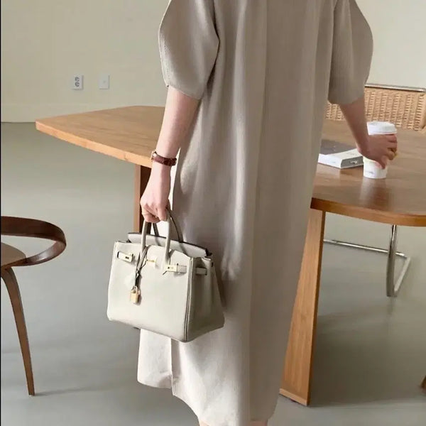 [BUNJANG] Bowen Long Knit Dress / 보웬 롱 니트 원피스