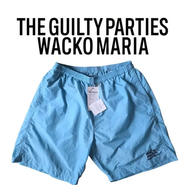 [BUNJANG] Wackomaria 26SS Shorts Blue Cotton Blend (Size L) / [L] Wackomaria 26SS 와코마리아 쇼츠 블루 반비지