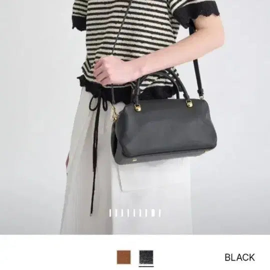 [BUNJANG] LANVIN COLLECTION Ballong Bag Medium Black / 랑방 컬렉션 발롱백 미디움 블랙