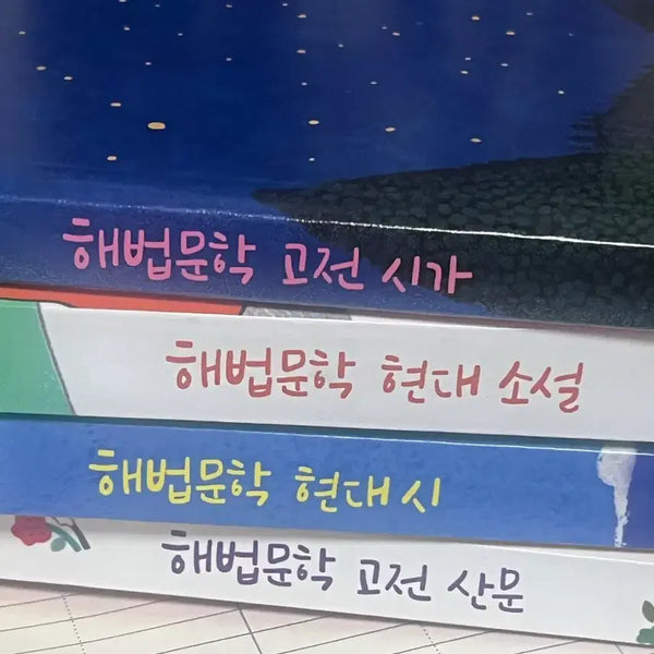 [BUNJANG] Haebub Korean Literature - Classical Poetry, Modern Poetry, Modern Novels, Classical Prose (2015 Revised Edition) / <새 책, 7.24 이전구매시 가격 인하>해법문학 고전시가, 현대시, 현대소설, 고전산문 2015개정