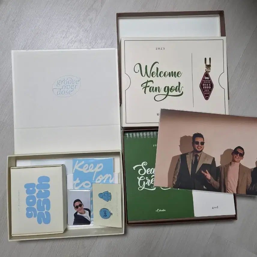 [BUNJANG] g.o.d 25th Anniversary Fanclub Kit 2023 Season's Greetings / 지오디 2023 시즌그리팅, 25주년 팬클럽 키트