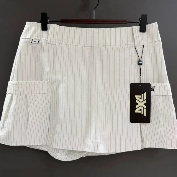 [BUNJANG] Women's Golf Skort Skirt Shorts White - Size M / 여성 골프치마반바지