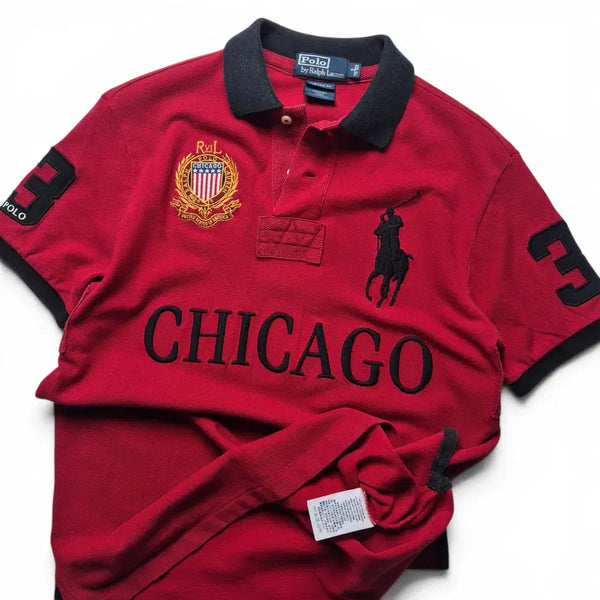 [BUNJANG] Polo Ralph Lauren Big Pony Chicago Chief Keef PK Shirt Size S / [3일간 20%할인] [S] 폴로 랄프로렌 치프키프 시카고 빅포니 PK