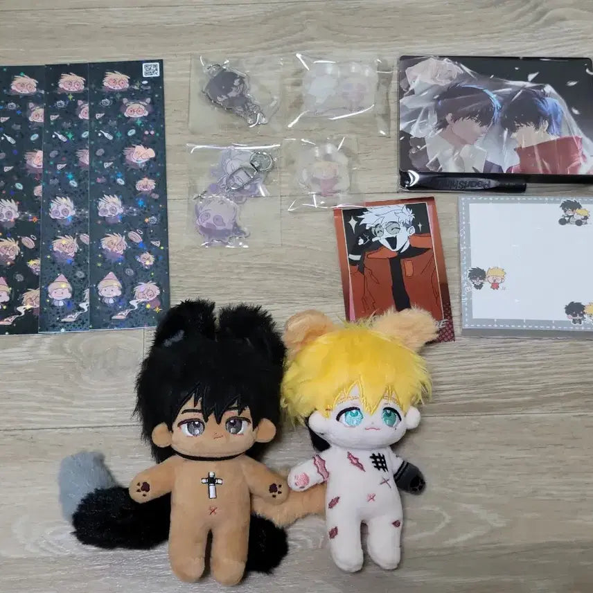 [BUNJANG] Trigun Wolfwood Plush Bundle Set / 트라이건 비공굿 굿즈 솜인형 울프밧슈 홈울밧 일괄판매