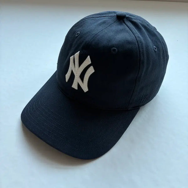 [BUNJANG] Kith x '47 New York Yankees Franchise LS Ball Cap Navy L / Kith & '47 뉴욕 양키스 프랜차이즈 franchise LS 볼캡 모자, L 사이즈