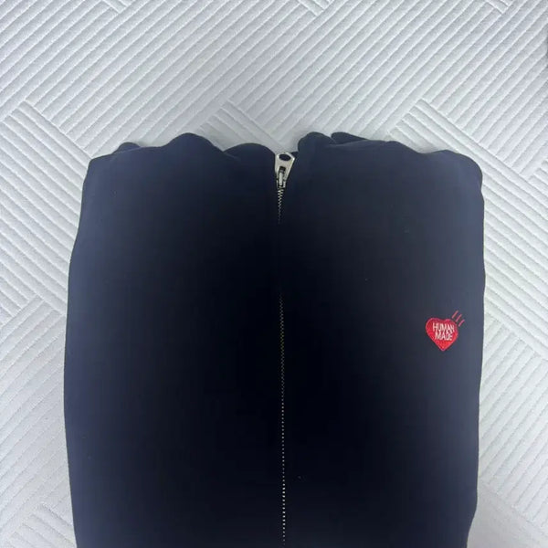 [BUNJANG] Human Made Authentic Hooded Zip-Up Jacket / 휴먼메이드 정품 후드집업