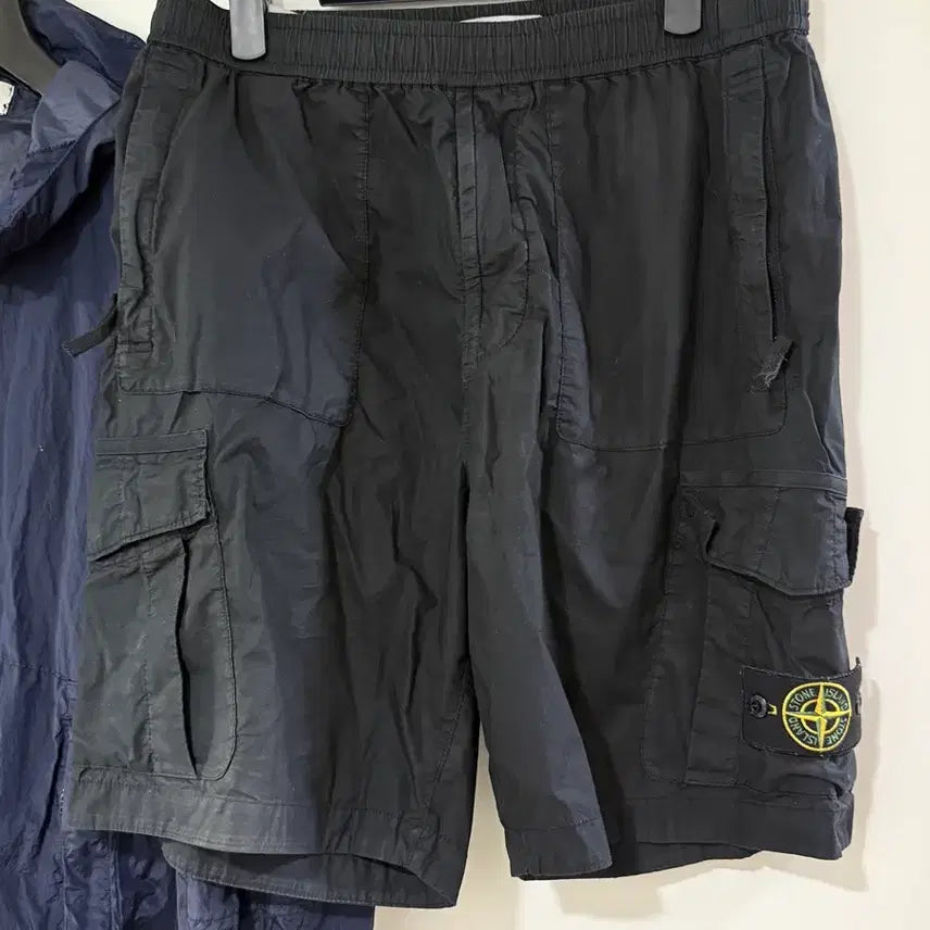 [BUNJANG] Stone Island Old Effect Cargo Shorts / 스톤아일랜드 올드이펙트 카고 반바지