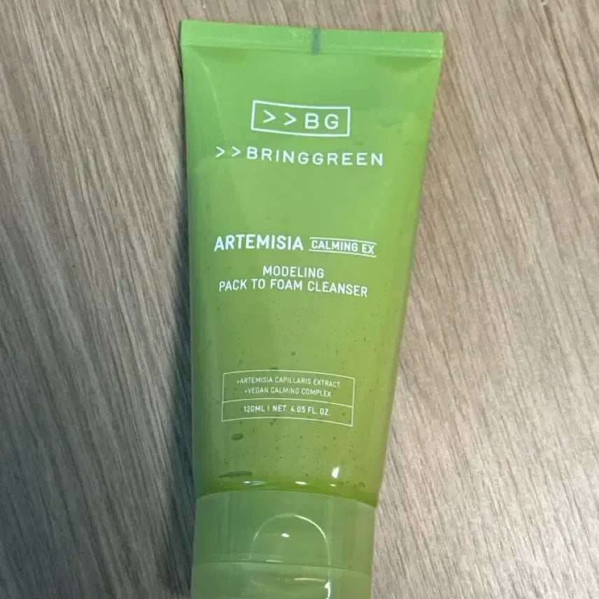 [BUNJANG] Bring Green Artemisia Calming EX Modeling to Foam Cleanser 120ml / 새상품) 브링그린 사철쑥 카밍EX 모델링팩 투 폼 클렌저 120ml