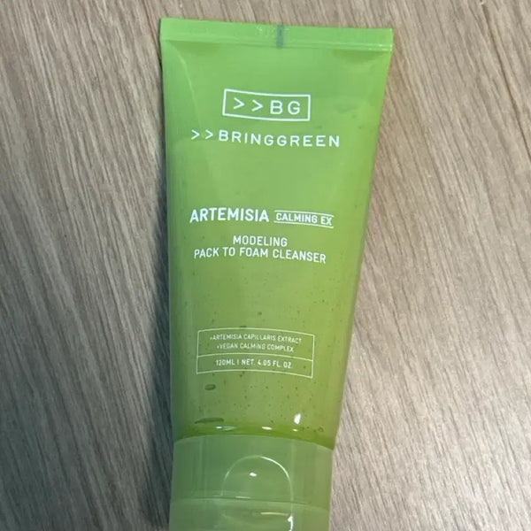 [BUNJANG] Bring Green Artemisia Calming EX Modeling to Foam Cleanser 120ml / 새상품) 브링그린 사철쑥 카밍EX 모델링팩 투 폼 클렌저 120ml