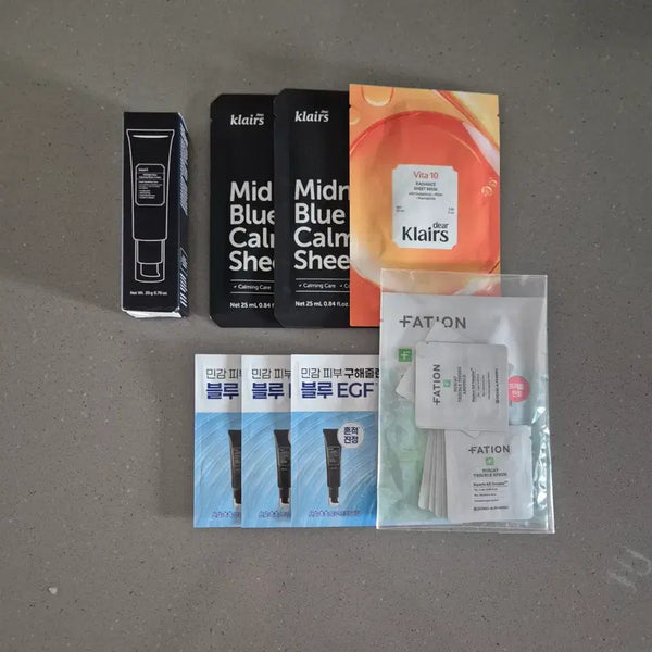 [BUNJANG] Klairs & Pation Mask Pack & Cream Set / 클레어스 파티온 마스크팩 크림 세트