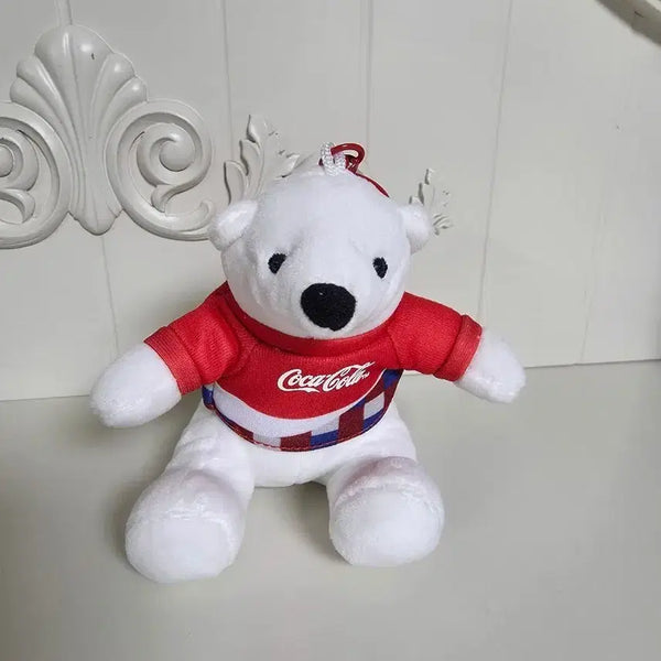 [BUNJANG] CGV Coca-Cola Polar Bear Keychain / CGV 코카콜라 폴라베어 응원키링 북극곰 인형