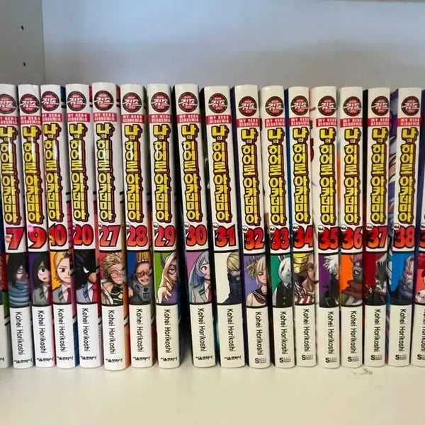 [BUNJANG] My Hero Academia Manga Volumes 1, 2, 7, 9, 10, 20, 27-39 / 나의 히어로 아카데미아 나히아 만화책 판매합니다