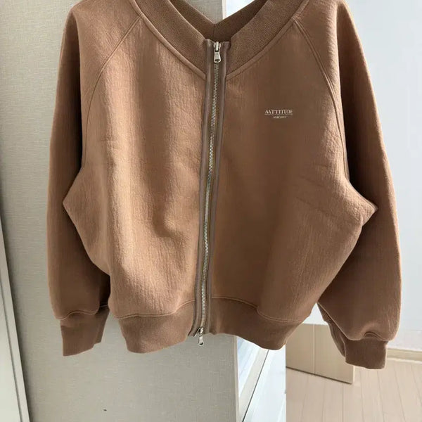 [BUNJANG] System Zip-up Sweatshirt / 한섬 시스템 집업 맨투맨