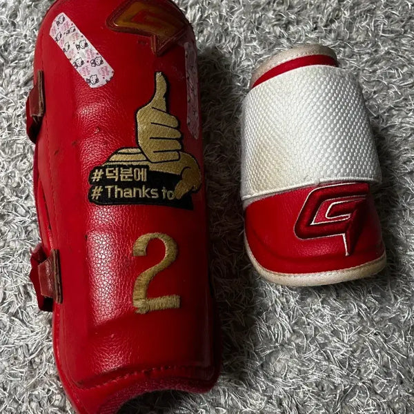 [BUNJANG] Allseasons Kim Do-young Arm Guard & Foot Guard Set / 암가드 풋가드
