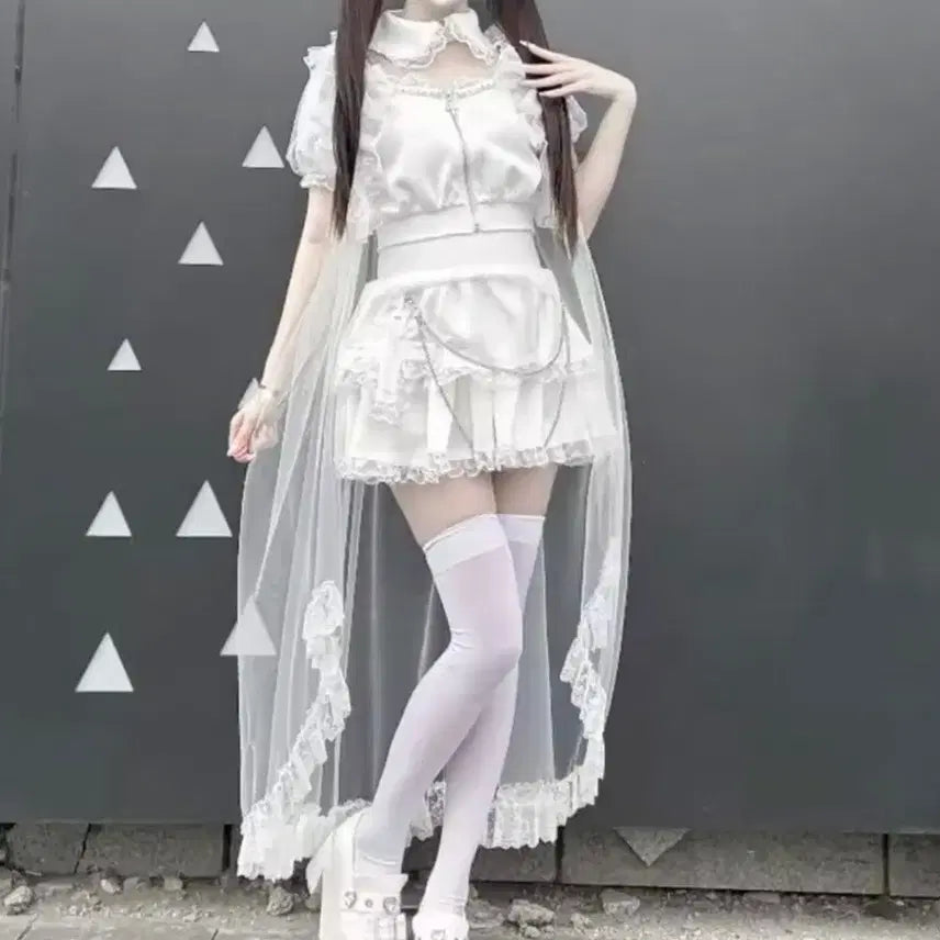 [BUNJANG] Nogenki "Jirai Kei" Subculture Cosplay Outfit Set / 중브세트 / 양산형 지뢰계 서브컬쳐 노겐키 코스프레