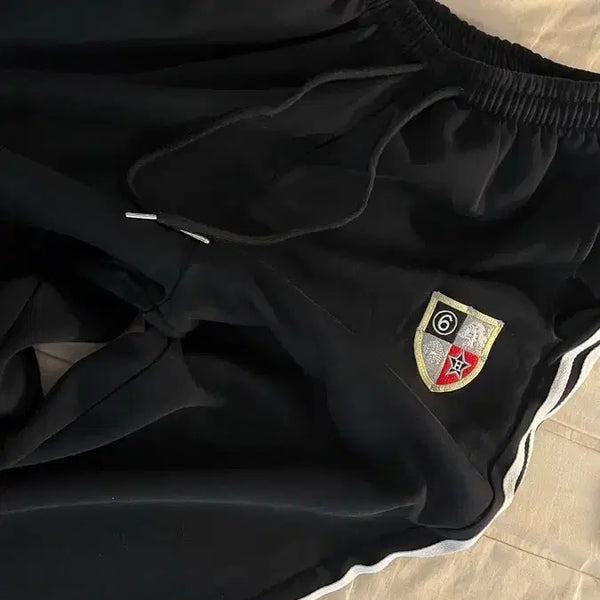 [BUNJANG] Black Wide Fit Jersey Pants / 블랙 와이드핏 져지 팬츠