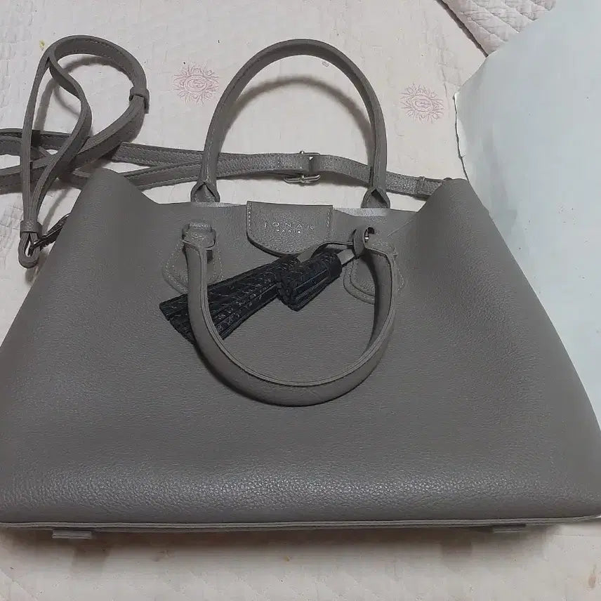 [BUNJANG] Jerome Dreyfuss Grey Tote Bag / Crossbody Bag / 조낙 파리의 그레이 토트백 겸 크로스백
