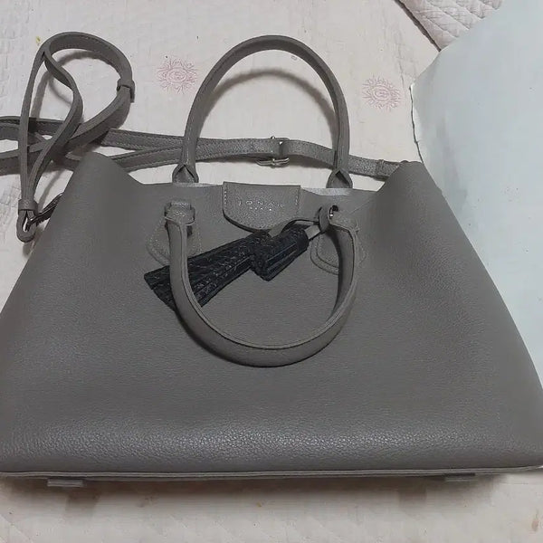 [BUNJANG] Jerome Dreyfuss Grey Tote Bag / Crossbody Bag / 조낙 파리의 그레이 토트백 겸 크로스백