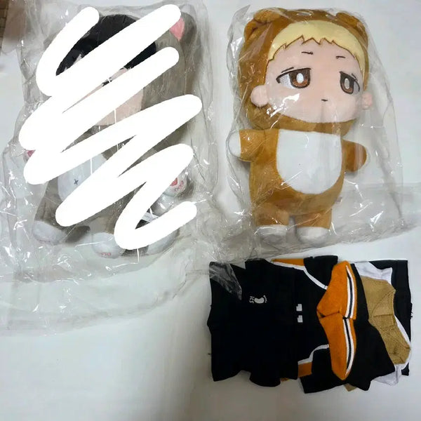 [BUNJANG] Haikyuu!! Tsukiishina Kei "Tsukki" 20cm Plush Doll (Bear/Dog/Gakuran/Jersey Outfit) / 하이큐 속성 솜인형 츠키시마 츳키 곰 강아지 동물 경기복 가쿠란 옷 져지