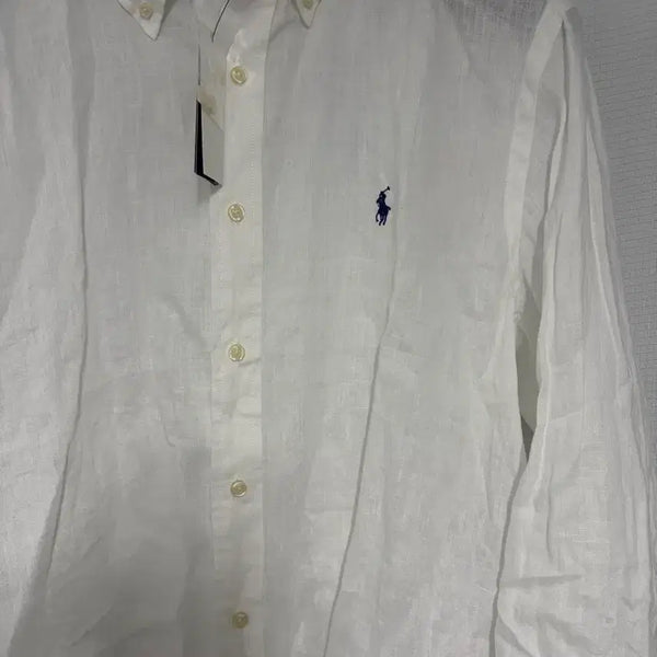 [BUNJANG] Polo Ralph Lauren Linen Shirt White / 폴로 린렌 M