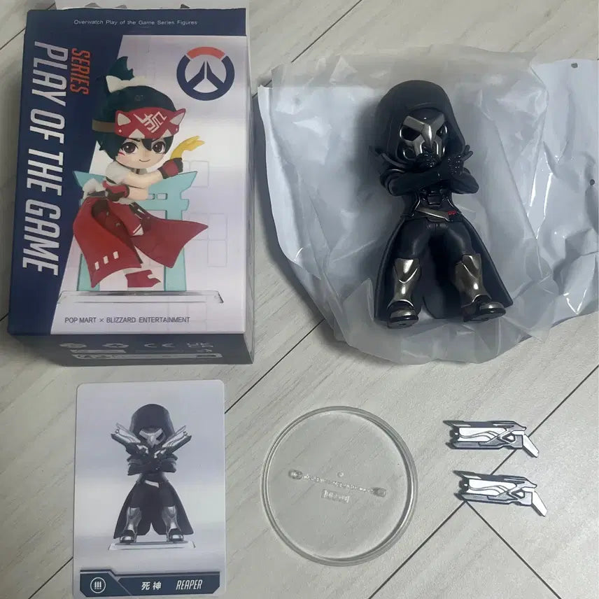 [BUNJANG] Pop Mart Overwatch Reaper Figure / 팝마트 오버워치 리퍼 피규어 랜덤