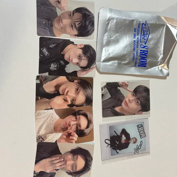 [BUNJANG] Ateez 8ROOM Photocard San, Mingi, Wooyoung, Yeosang / 에이티즈 ateez 에잇룸 트레카 8ROOM 포토카드 san mingi wooyoung yeosang