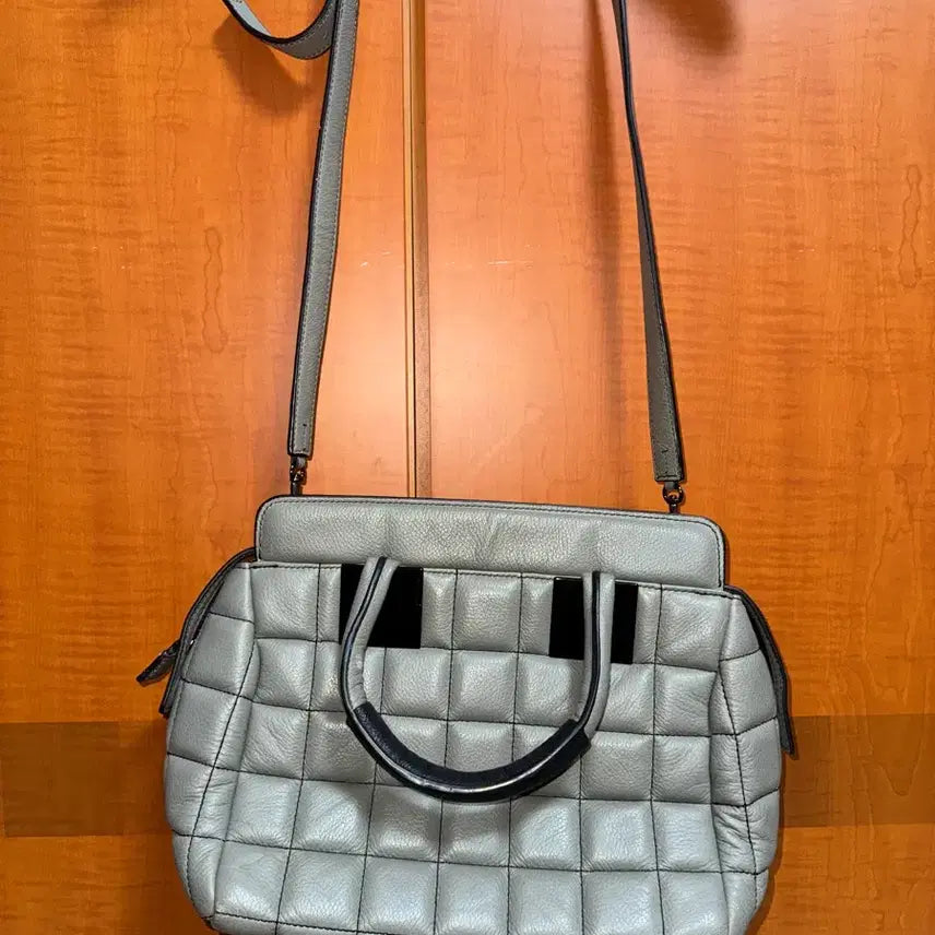 [BUNJANG] Sang-A Quilting Shoulder Bag / 굿 상아 퀄팅 숄더백