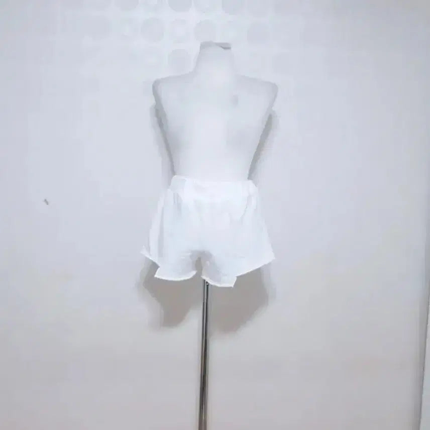 [BUNJANG] White Cotton Spandex Shorts / 흰츄리닝반바지55