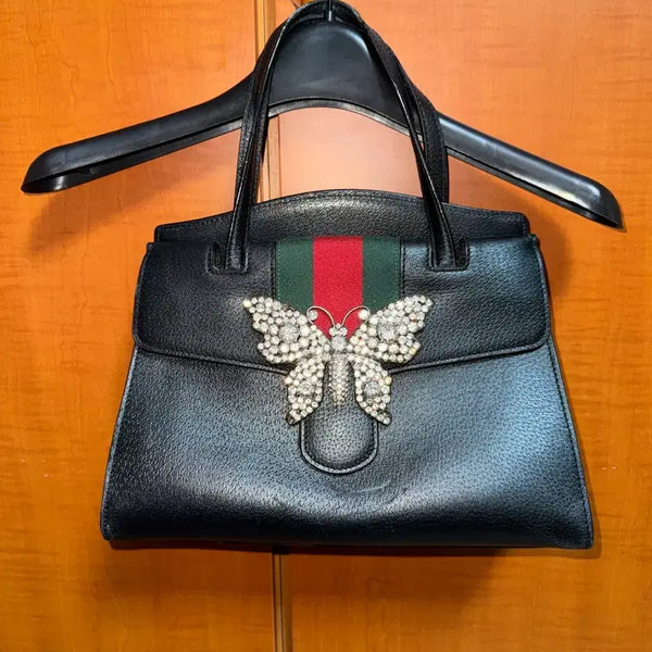 [BUNJANG] Gucci Butterfly Tote Bag / 구찌 버터플라이 토트백