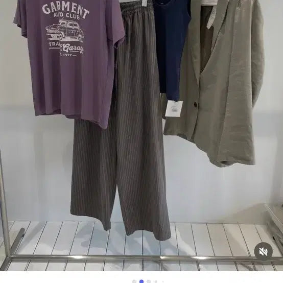 [BUNJANG] Seoul Garment Club Burgundy Lettering T-Shirt / 버건디 레터링 티셔츠 (새상품)