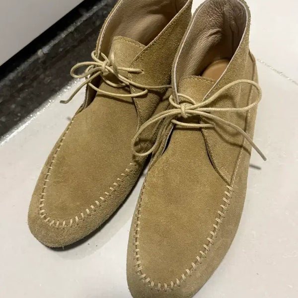 [BUNJANG] Nothing Written Suede Moccasin Boots / 낫띵리튼 스웨이드 모카신 부츠