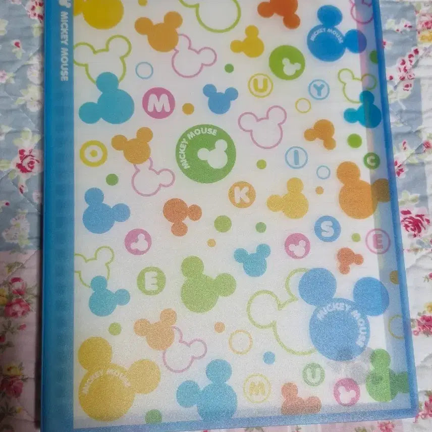 [BUNJANG] Disney Mickey Mouse 2008 File Holder Notebook Stationery / 새상품 (희귀 고전 문구) 2008년 디즈니 미키마우스 노트 금홍팬시