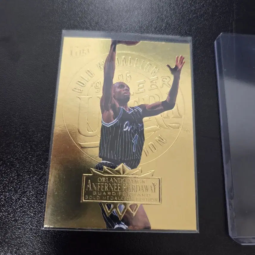 [BUNJANG] Anfernee Hardaway Orlando Magic Gold Medallion Edition Card / 앤퍼니 하더웨이 올란도 매직 골드 메달리온 에디션 카드